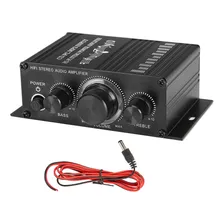Amplificador De Potencia Hifi Dc12v Para Audio Y Vídeo Domés