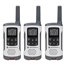 Radio Walkie Talkie Motorola T260tpg Set X 3