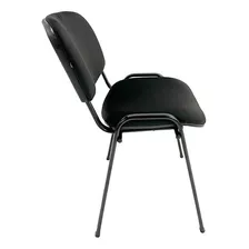 Silla Génova Crisa Línea Italia Color Negro Material Del Tapizado Goma