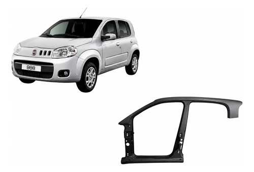 Retalho Lateral Esq Fiat Mobi 2017/2024 Sm56 - Fiat - Código 180368344790