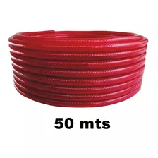 Manguera Presion Aire Roja 8mm 5/16 Rollo X 50mts Compresor