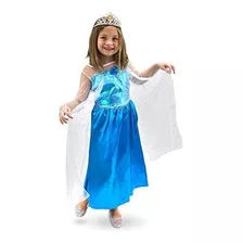 Disfraz Talla Small (3|4) Para Niñas Vestido De Princesa