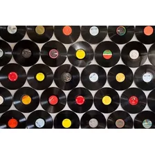 50 Discos Lps De Vinil Para Decoração 30 Cm