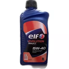 Aceite Para Motores Elf Evolution 500 Ft 15w40 - 1 Litro