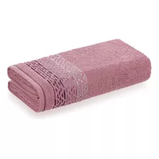 Toalla Baño Karsten 410 Súper Absorbentes 100% Algodón Atalanto Rosa 60146