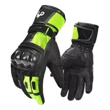 Guantes De Moto De Cuero De Piel De Cabra De Invierno, ...