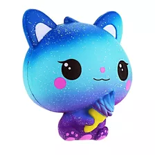 Squish Fidget Anti Stress Relief Toys Gatinho Galáxia