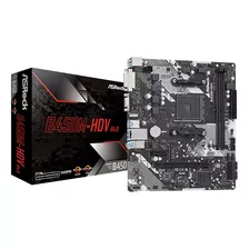 Motherboard Asrock Amd B450m-hdv R4.0 Am4 Hdmi Ddr4