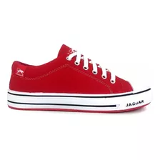 Zapatillas Jaguar 320 Color Rojo - Adulto 35 Ar