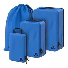 Set De 4 Bolsas Organizadoras De Maletas Para Viaje De Nylon