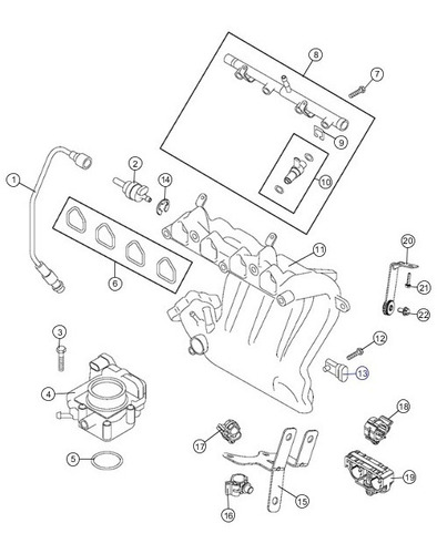 Sensor Presin Mltiple (map) Palio Essence Fiat 12/17 Foto 4