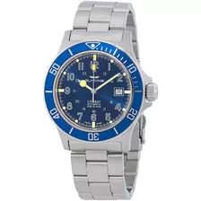 Reloj Glycine Combat Sub Azul Automatico Boleta Envio Rapido