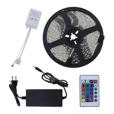 Cinta Luz Led Tira Rgb 5050, 5 Metros Multicolor Control