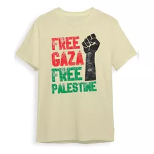 Camiseta Camisa Palestina Livre Free Faixa De Gaza Livre 