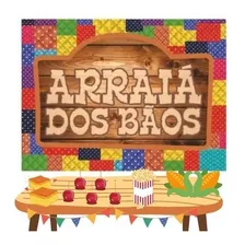 Painel Decorativo De Tnt 1,40 X 1,03 M - Festa Junina