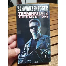 Vhs Terminator 2 Judgment Day Schwarzenegger 