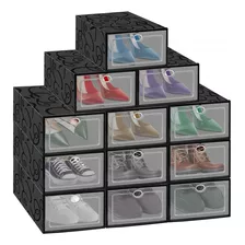 Organizadoras Apilables Para Zapatos Engrosado 12pcs