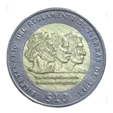 Moneda Bicentenario De $10