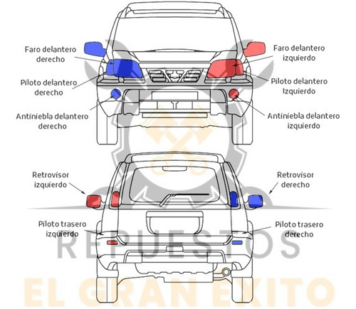 Espejo Exterior Lh -  Izq Toyota Corolla 1.6 2009 2015 C/luz Foto 2