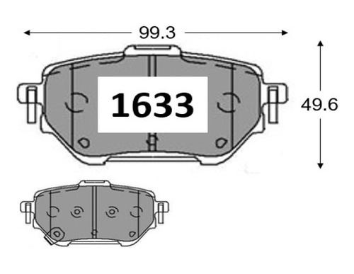 Pastillas De Frenos Traseras Toyota Corolla 2022-2024 Foto 2