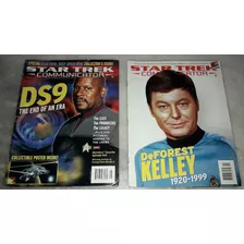 Lote Com 9 Revistas Star Trek Communicator - Em Inglês (c)