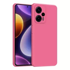 Capa Capinha Compativel Para Xiaomi Poco F5 5g Aveludada