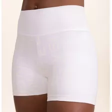 Shorts Fitness Feminino Fit Icon Live! Branco