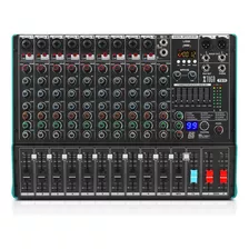 Xtuga Ts11 Mezclador De Audio Profesional De 11 Canales Con