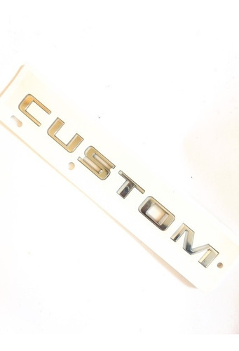 Emblema Letra Original Chevrolet Custom 2019 Foto 4