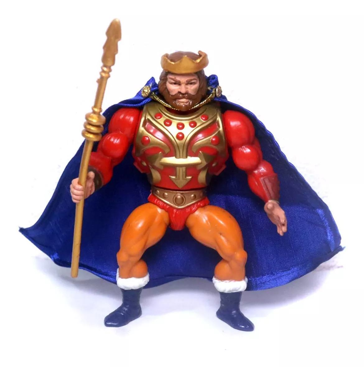 Boneco Rei Randor Pai Do He-man Motu Completo Mattel Anos 80