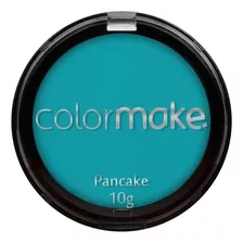 Pancake Colormake 10grs Várias Cores Maquiagem Artistica Tom Azul-turquesa