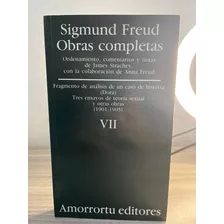 Obras Completas Sigmund Freud Vii Edição Amorrortu