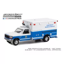 Greenlight First Responders Ambulancias 1/64 Nyc Fdny Custom Color Azul Marino