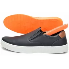 Sapato Masculino Tenis Sapatenis Slip Casual Palmilha Gel