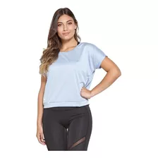 Remera Challis Montagne Mujer Espalda Abierta Fresca