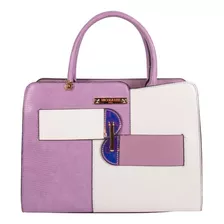 Bolsa De Mano Nicole Lee Con Cortes Asimetricos Ss22 Color Lila