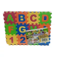 Goma Eva Encastrable X36 Pcs Letras Y Numeros Faydi 