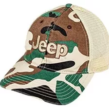 Jeep Garment Washed Trucker Hat Dad Hat Gorra Béisbol Polo