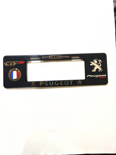 Porta Placas Europeo Autos  Peugeot  Foto 2