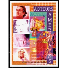 Madagascar 1999 Historia Del Cine Act. Americanos H B Mint 