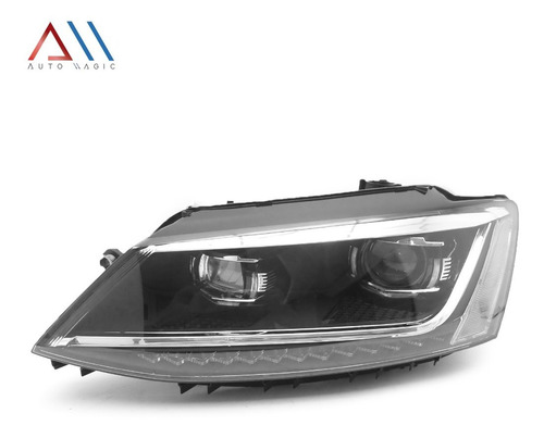 Faros Jetta 6 2011 2012 2015 2016 2017 Full Led Con Lupa Foto 7