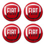 Emblema Fiat 500 Autoadherible 56mm Juego Con 4 Piezas