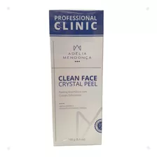 Peeling Enzimático Cristal Esfoliante Clean Face Adélia 160g Momento De Aplicação Dia/noite Tipo De Pele Todo Tipo De Pele