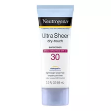 Neutrogena Ultra Sheer Dry Touch Protector Solar Fps Spf 30