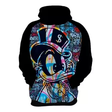 Blusa De Frio Moletom Tio Patinhas Desenho Rico Luxo Tv 03