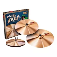 Paiste Pst7 Paquete De Platillos Hi Hats 14 Crash 16 Ride 20