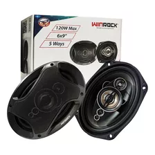 Set Parlantes Batea 6x9 5vias Winrock Sw-6905