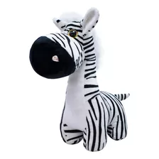 Zebra De Pelúcia Olhão - 22cm - Foffy