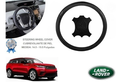 Funda Cubrevolante Negro Piel Range Rover Velar 2020 Foto 2