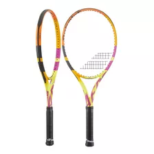 Raqueta Babolat Pure Aero Rafa 2021 Grip 3 Color Amarillo/violeta Tamaño Del Grip 4 3/8